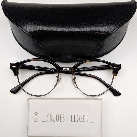 🕶️RayBan Clubround RB4246-V Unisex Eyegl/TH403🕶️